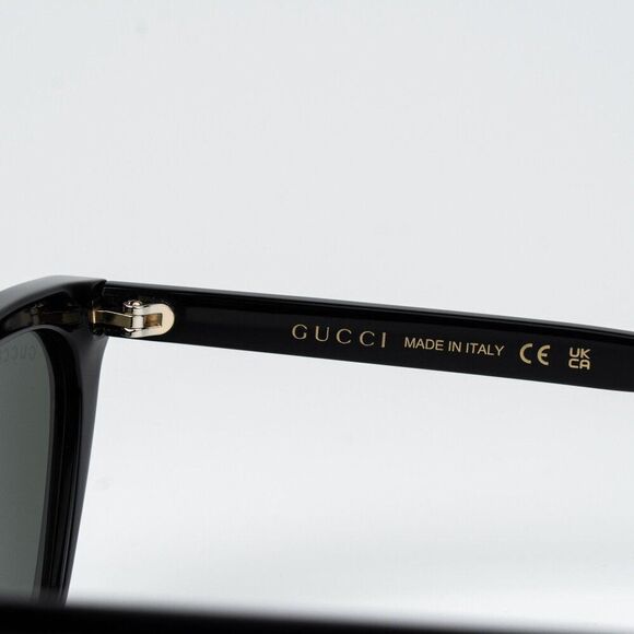 Gucci Women Sunglasses Black Cat Eye GG1815S 001 NEW AUTHENTIC